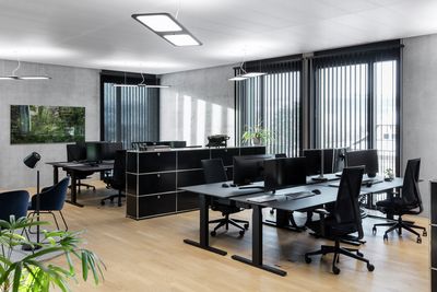 Vertical Blind Systems, SG 2960, Colorama 2, Office, Bern, Switzerland