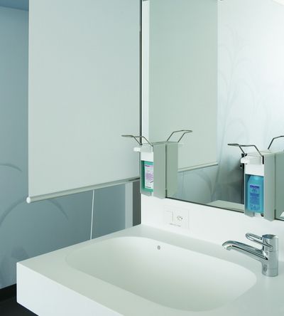 Roller Blind Systems, SG 4900, Room shot "Kantonsspital Zug", Baar, Switzerland